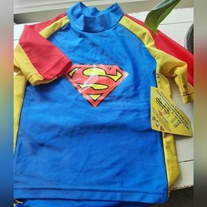 Marvel Superman UV protective swim and play wear 6 -12 …